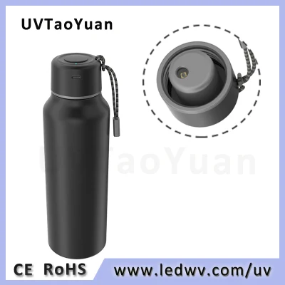 Bouteille d'eau stérilisable en acier inoxydable UVC LED, bon prix, 265